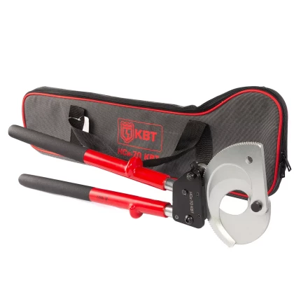 Секторные ножницы диэлектрические КВТ НСи-70 для резки бронированных кабелей до 70 мм (91814) купить в Губкинске