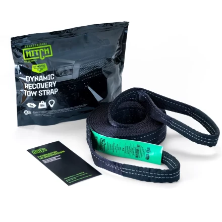 Трос буксировочный динамический HITCH PROF Лента масса авто 33т разрывная 10т 6м петля-петля (SZ071510) купить в Губкинске