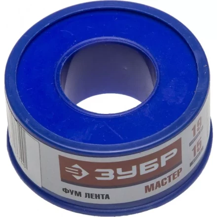 Фумлента ЗУБР "МАСТЕР", плотность 0,40 г/см3, 0,1ммх19ммх15м 12373-19-040 купить в Губкинске