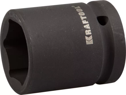 Торцовая головка KRAFTOOL &quot;INDUSTRIE QUALITAT&quot; ударная (3/4&quot;), FLANK, Cr-Mo, фосфатированная, 30 мм 27945-30_z01 купить в Губкинске