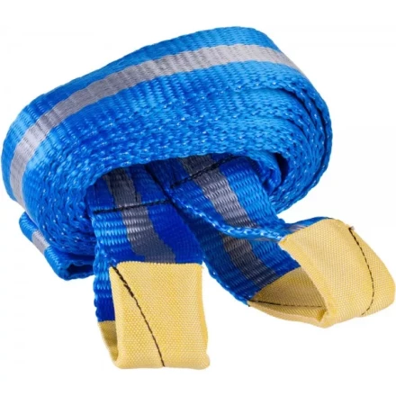 Трос буксировочный ЗУБР &quot;ЭКСПЕРТ&quot;, 2 петли, сумка, 5м, 7т 61216-7 купить в Губкинске