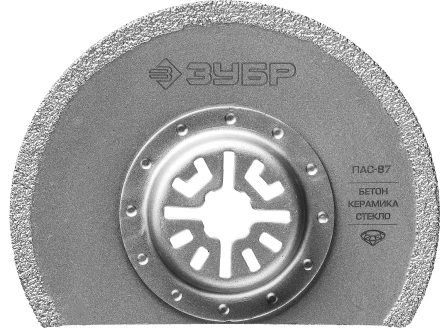 ЗУБР ПАС-87 UniLock, 87 мм, OIS-хвост., насадка сегментная, Профессионал (15564-87) купить в Губкинске