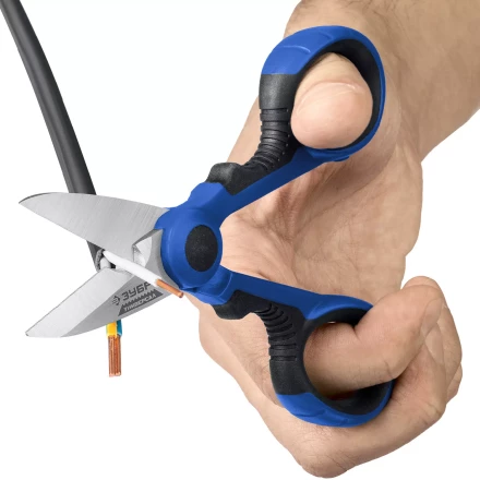 ЗУБР Универсал, 145 мм, ножницы электрика универсальные, Профессионал (23357) купить в Губкинске