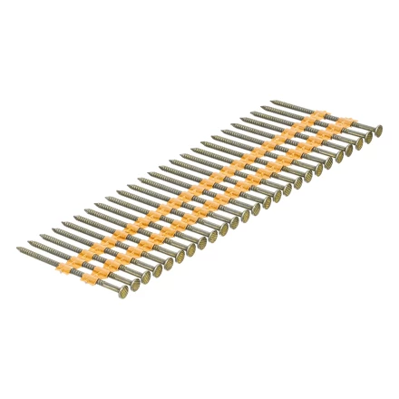 Гвозди для пнев. нейлера крашен. длина 65 мм диаметр 2.9 мм 2000 шт. Denzel 57695 купить в Губкинске