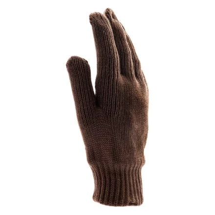 Перчатки трикотажные, двойные, полушерстяные, с ПВХ покрытием, Россия, Сибртех 68634 купить в Губкинске