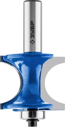 ЗУБР 41.3 x 35 мм, радиус 12.7 мм, фреза полустержневая с подшипником, Профессионал (28722-41.3) купить в Губкинске