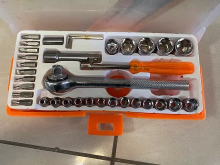 Набор автослесарно-монтажный 36 предметов SPARTA 13541 купить в Губкинске