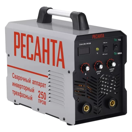 Сварочный аппарат инверторный Ресанта САИ-250 ПРОМ 65/133 купить в Губкинске