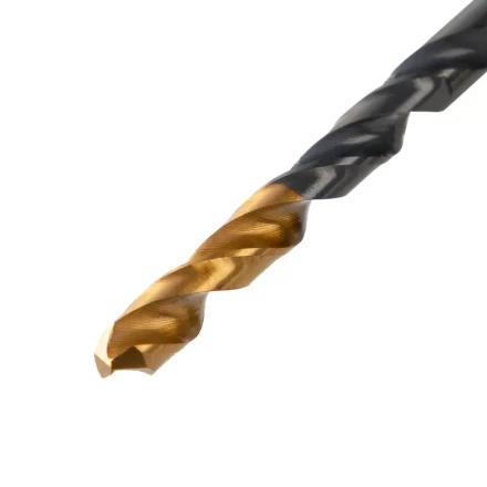 Сверло по металлу, 4,5 мм, HSS-Tin, Golden Tip, 10 шт. Denzel 717211 купить в Губкинске