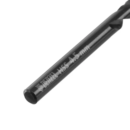 Сверло по металлу, 4,5 мм, HSS-Tin, Golden Tip, 10 шт. Denzel 717211 купить в Губкинске