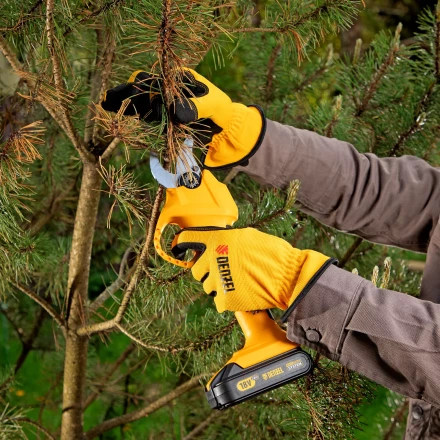 Перчатки универсальные, размер 9// Denzel 67996 купить в Губкинске