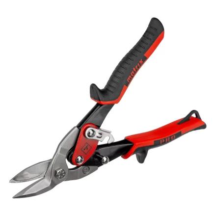 Ножницы по металлу Matrix, 250 мм, левый рез, сталь CRMO, двухкомпонентные рукоятки, PRO 78326 купить в Губкинске