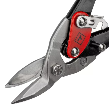 Ножницы по металлу Matrix, 250 мм, левый рез, сталь CRMO, двухкомпонентные рукоятки, PRO 78326 купить в Губкинске