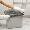 Пакеты для мусора 60 л x 50 шт. серые, Home Palisad 927125 купить в Губкинске