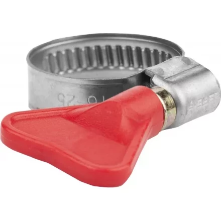 Хомуты ЗУБР &quot;ЭКСПЕРТ&quot; &quot;Бабочка&quot;, нерж. сталь, накатная лента 9 мм, 12-20 мм, 200 шт 37835-12-20-200 купить в Губкинске