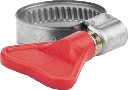 Хомуты ЗУБР &quot;ЭКСПЕРТ&quot; &quot;Бабочка&quot;, нерж. сталь, накатная лента 9 мм, 12-20 мм, 200 шт 37835-12-20-200 купить в Губкинске