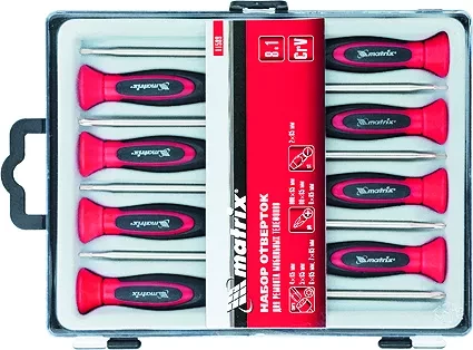 Набор отверток для точных работ с мобильными телефонами, 8 шт., Crv Matrix 11589 купить в Губкинске