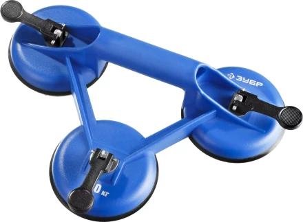 Стеклодомкрат ЗУБР &quot;ПРОФЕССИОНАЛ&quot; пластиковый, профессиональный, тройной, 140кг 3372-3_z01 купить в Губкинске