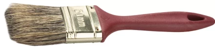 Кисть плоская ЗУБР &quot;УНИВЕРСАЛ-ПРЕМИУМ&quot; &quot;КП-15&quot;, смешанная натуральная щетина, пластмассовая ручка, 20мм 4-01015-020 купить в Губкинске