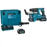 Аккумуляторный 40V перфоратор c пылеудалением Makita HR010GD201 (2АКБ 2,5Ач, ЗУ) купить в Губкинске