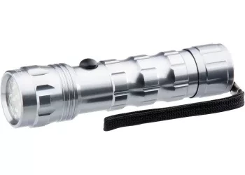 Фонарик светодиодный, алюминиевый корпус, влагозащищённый, 12 Led, 3хААА, Stern 90501 купить в Губкинске