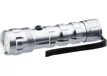 Фонарик светодиодный, алюминиевый корпус, влагозащищённый, 12 Led, 3хААА, Stern 90501 купить в Губкинске