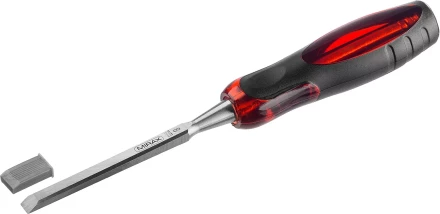 Стамеска MIRAX с двухкомпонентной прозрачной рукояткой, 8мм 1810-08 купить в Губкинске