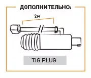 Горелка TIG 17V 140A(35%) M12x1, 4m вентильная (без силового разъема) SH4401-00 Ref.	 Aurora купить в Губкинске