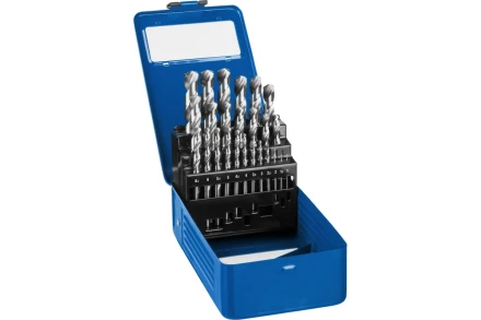 ЗУБР ПРОФ-А, 25 шт, (1-13 мм), сталь Р6М5, класс А, мет.бокс, набор сверл по металлу, Профессионал (29625-H25) купить в Губкинске