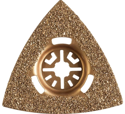 ЗУБР ШВТ-80 UniLock, 80 мм, OIS-хвост., насадка треугольная шлифовальная, Профессионал (15563-80) купить в Губкинске