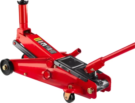 Домкрат гидравлический подкатной &quot;RED FORCE&quot;, для внедорожников, 3т, 155-545мм, STAYER 43157-3 43157-3 купить в Губкинске