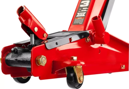 Домкрат гидравлический подкатной &quot;RED FORCE&quot;, для внедорожников, 3т, 155-545мм, STAYER 43157-3 43157-3 купить в Губкинске