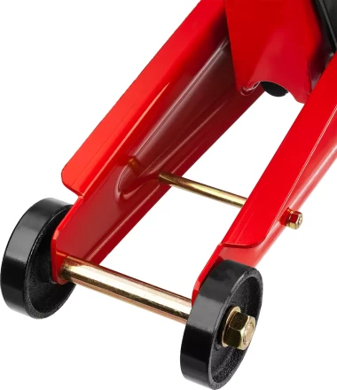 Домкрат гидравлический подкатной &quot;RED FORCE&quot;, для внедорожников, 3т, 155-545мм, STAYER 43157-3 43157-3 купить в Губкинске