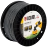Леска для триммера двухкомпонентная круглая, 2,7мм х 151м, на DIN катушке EXTRA CORD// Denzel 96809 купить в Губкинске