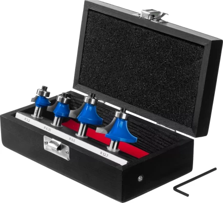 ЗУБР 4 шт, набор профильных фрез по дереву, Профессионал (28795-H4-2) купить в Губкинске