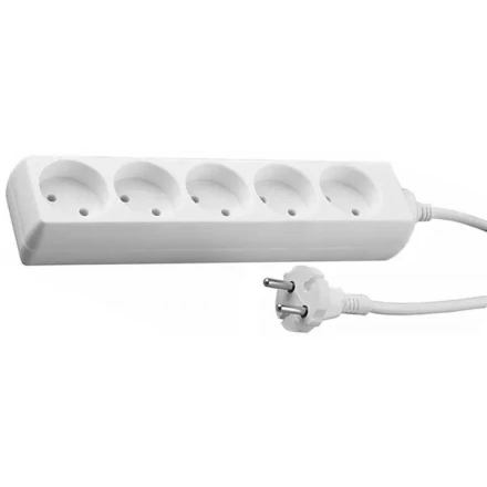 Удлинитель СВЕТОЗАР электрический, 5 гнезд, 3м SV-55050-3 купить в Губкинске