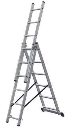 Лестница 3-х секционная алюминиевая 3*6 1013303 купить в Губкинске