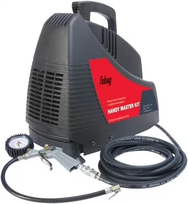 Компрессор безмасляный поршневой прямой привод Fubag HANDY MASTER KIT купить в Губкинске
