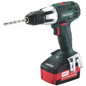 Дрель-винтоверт аккумуляторный Metabo BS 18 LT Quick в кейсе купить в Губкинске