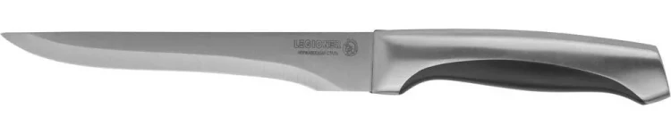Нож LEGIONER "FERRATA" обвалочный, рукоятка с металлическими вставками, лезвие из нержавеющей стали, 150мм 47945 купить в Губкинске