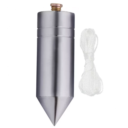 Отвес цилиндрический 600 г шнур 5 м Matrix 84893 купить в Губкинске