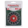 Кордщетка HAMMER плоская 75мм для дрели витая сталь (207-208) купить в Губкинске