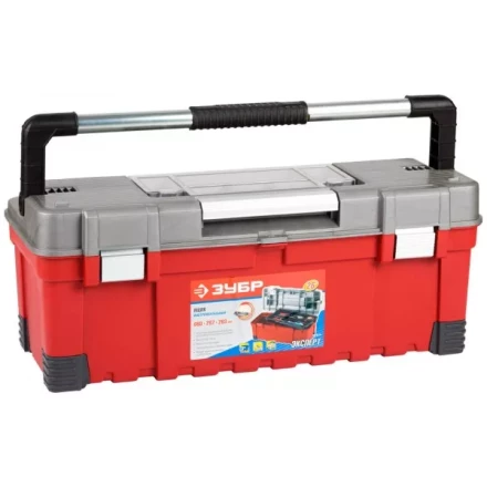 Ящик ЗУБР &quot;ЭКСПЕРТ&quot; пластмассовый для инструмента, 26&quot; 38135-26 купить в Губкинске