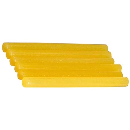 Стержни STAYER &quot;MASTER&quot; для клеевых (термоклеящих) пистолетов, цвет желтый по бумаге и дереву, 11х200мм, 6шт 2-06821-Y-S06 купить в Губкинске