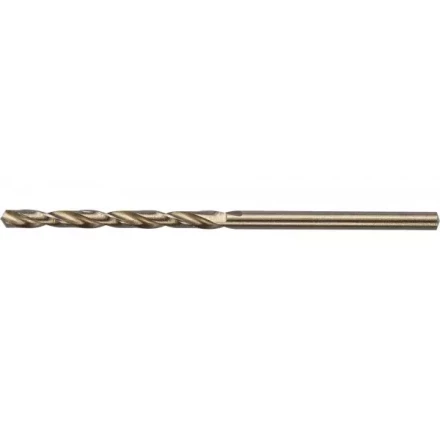 Сверло ЗУБР &quot;ЭКСПЕРТ&quot; КОБАЛЬТ по металлу, цилиндрический хвостовик, быстрорежущая сталь Р6М5К5, класс точн. А1, 2,5х57мм 4-29626-057-2.5 купить в Губкинске