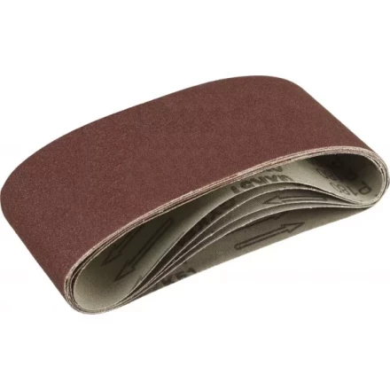 Лента шлифовальная бесконечная ЗУБР &quot;СТАНДАРТ&quot; на тканевой основе, для ЛШМ, P180, 75х457мм, 5 шт 35341-180 купить в Губкинске