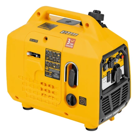 Генератор инверторный GS-1100iS, 1,1 кВт, 230 В, закрытый корпус, ручной старт// DENZEL 94718 купить в Губкинске