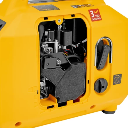 Генератор инверторный GS-1100iS, 1,1 кВт, 230 В, закрытый корпус, ручной старт// DENZEL 94718 купить в Губкинске