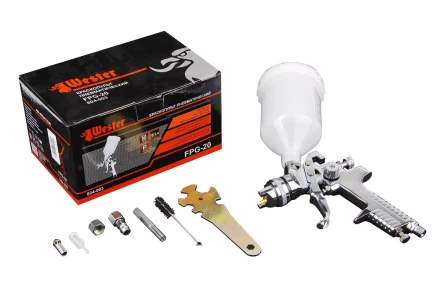 Краскопульт пневматический WESTER FPG-20  профи купить в Губкинске