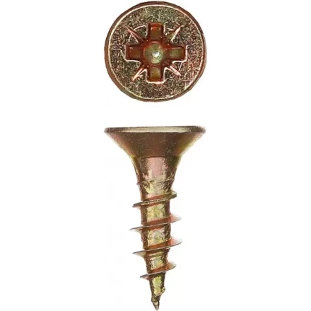 Шурупы ЗУБР &quot;МАСТЕР&quot; по дереву желтопассивированные, 3.0x12мм, 90шт 300396-30-012 купить в Губкинске